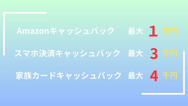 入会キャンペーンまとめ画像