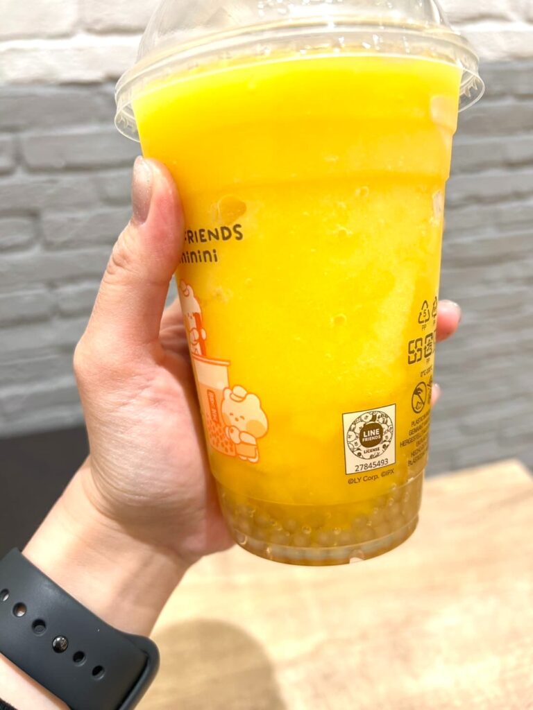 マンゴーミニパール フローズンティー手持ち