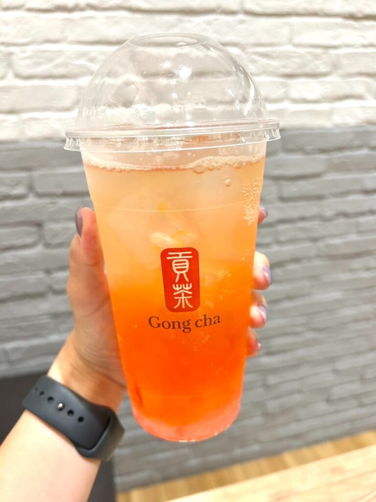 ドリーミーピーチ スパークリングティー手持ち